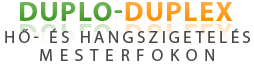 Duplo-Duplex hő- és hangszigetelés